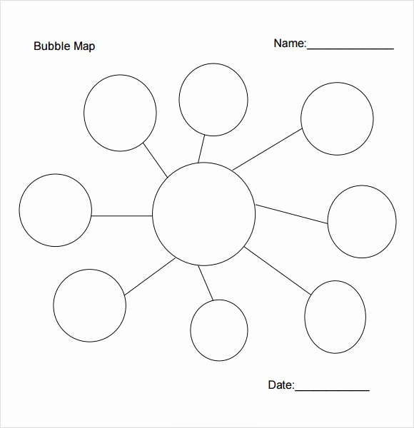 Bubble Map Template Word Unique Bubble Chart 7 Download Documents In Pdf