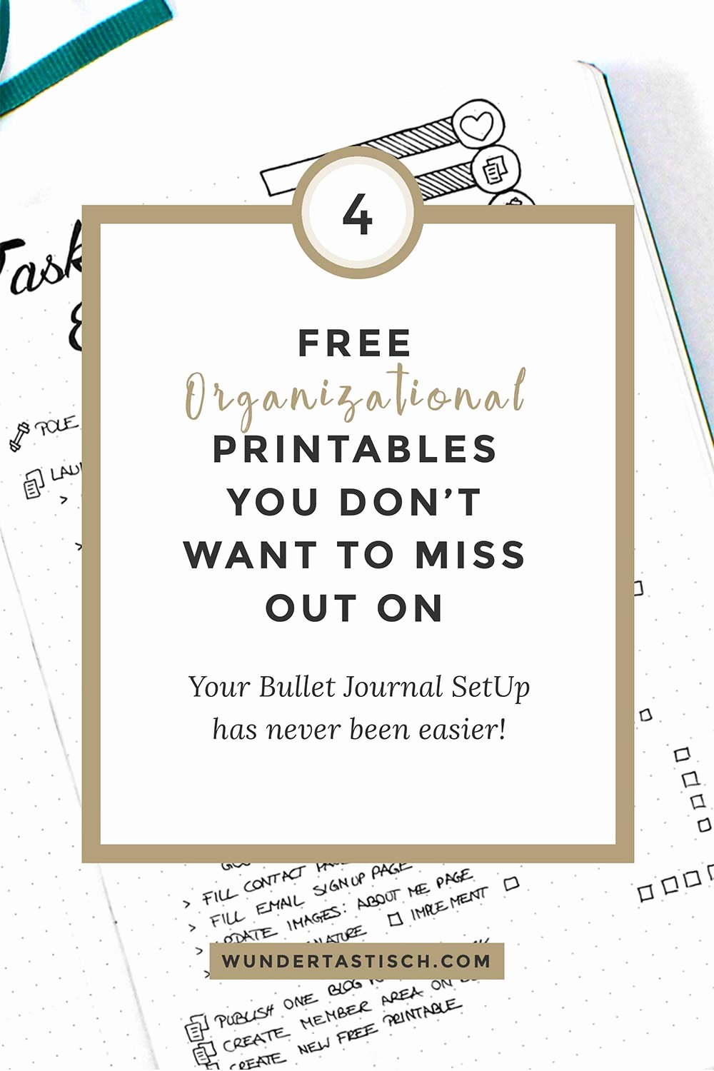 Bullet Journal Excel Template Fresh Free organizational Printables You Don T Want to Miss Out