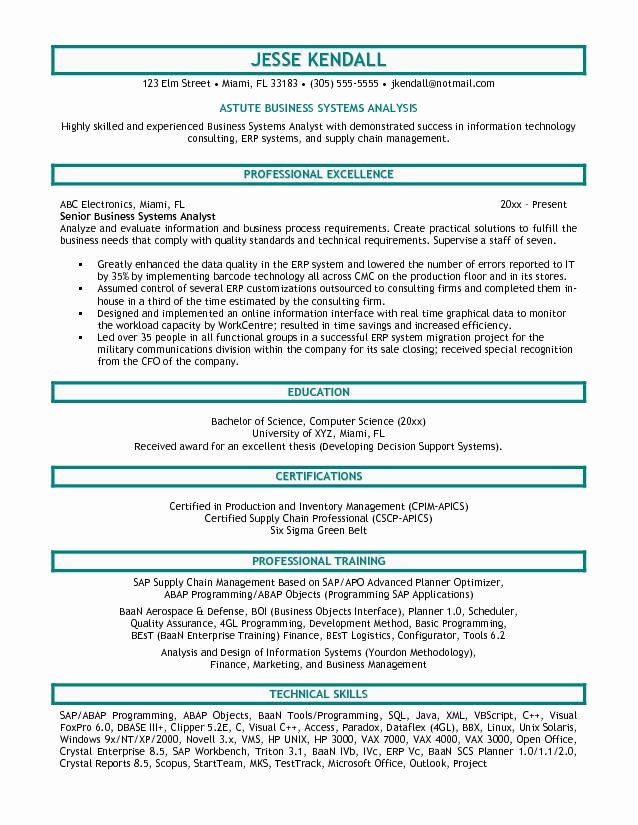 Business Analyst Resume Template Luxury What is Good Business Analyst Resume Template In 2016 2017