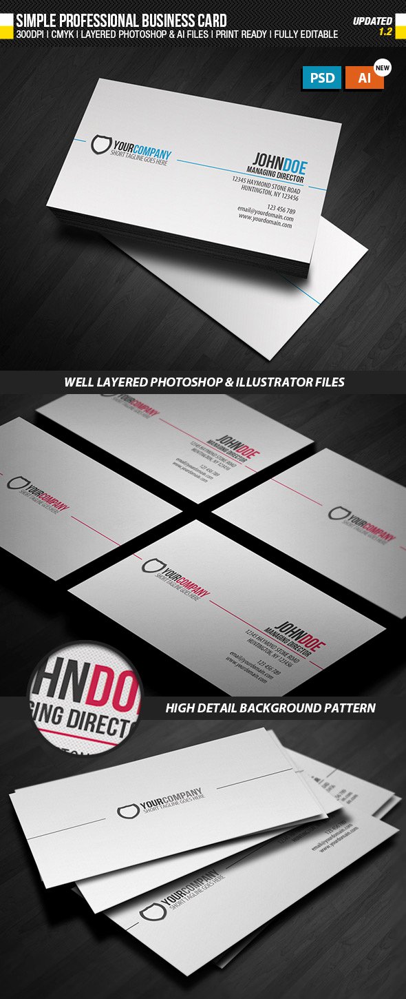 Business Card Illustrator Template Awesome 15 Premium Business Card Templates In Shop