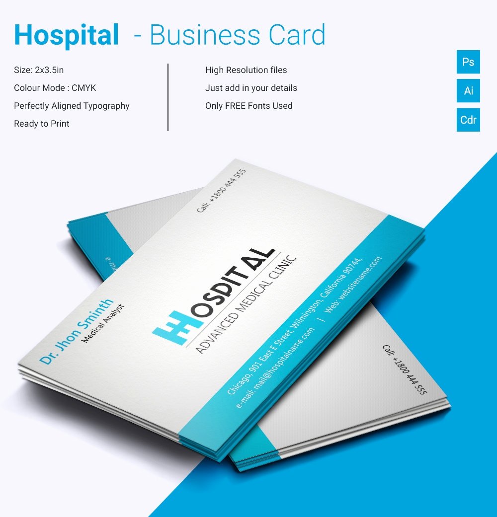 Business Card Illustrator Template Fresh 33 Cool Business Cards – Free Psd Eps Illustrator