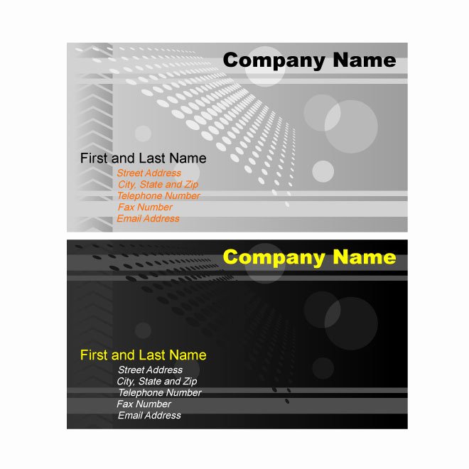 Business Card Illustrator Template Luxury Illustrator Business Card Template Graphics Download at