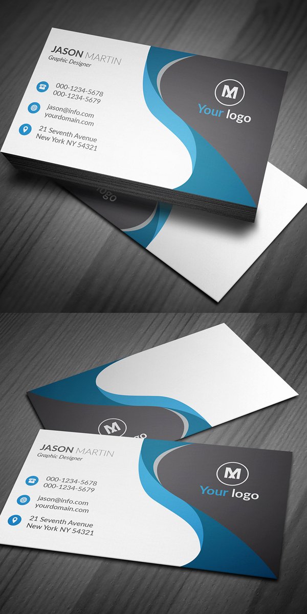 Business Card Template Ai Inspirational 27 New Professional Business Card Psd Templates