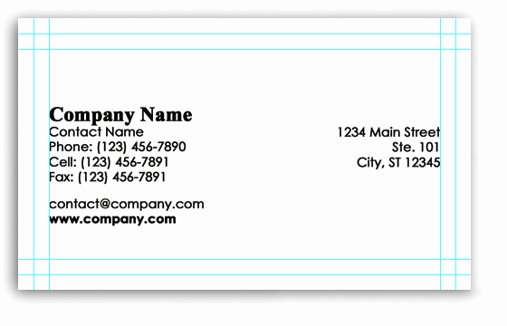 Business Card Template Illustrator Awesome Adobe Illustrator Business Card Templates
