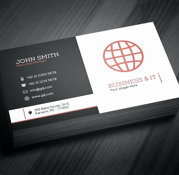 Business Card Template Ppt Best Of Best Business Cards Design Templates Famous Free Download
