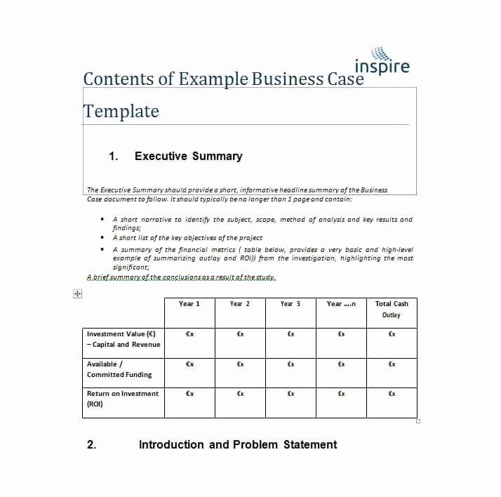 Business Case Analysis Template Lovely 30 Simple Business Case Templates &amp; Examples Template Lab