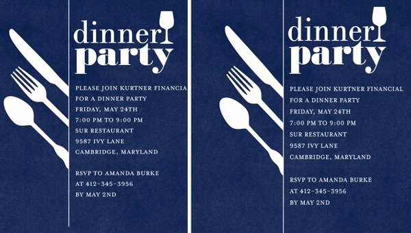 Business Dinner Invitation Template Fresh 7 Business Party Invitations Designs Templates