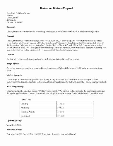 Business Investment Proposal Template Elegant 32 Sample Proposal Templates In Microsoft Word