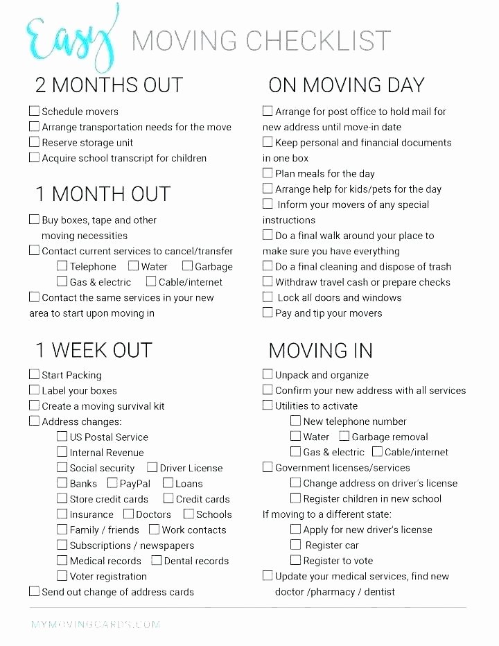 Business Moving Checklist Template Beautiful Business Moving Checklist – Tsurukame