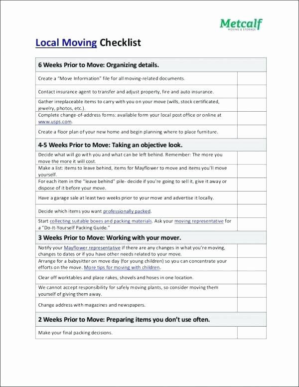 Business Moving Checklist Template Fresh Moving Template Checklists Business Relocation Checklist