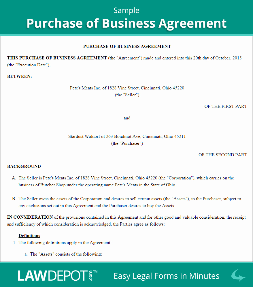 Business Sale Agreement Template Best Of Business Sale Contract Template Mughals