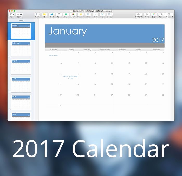 Calendar Template for Mac Awesome Calendar Template for Mac Pages Aztec Line