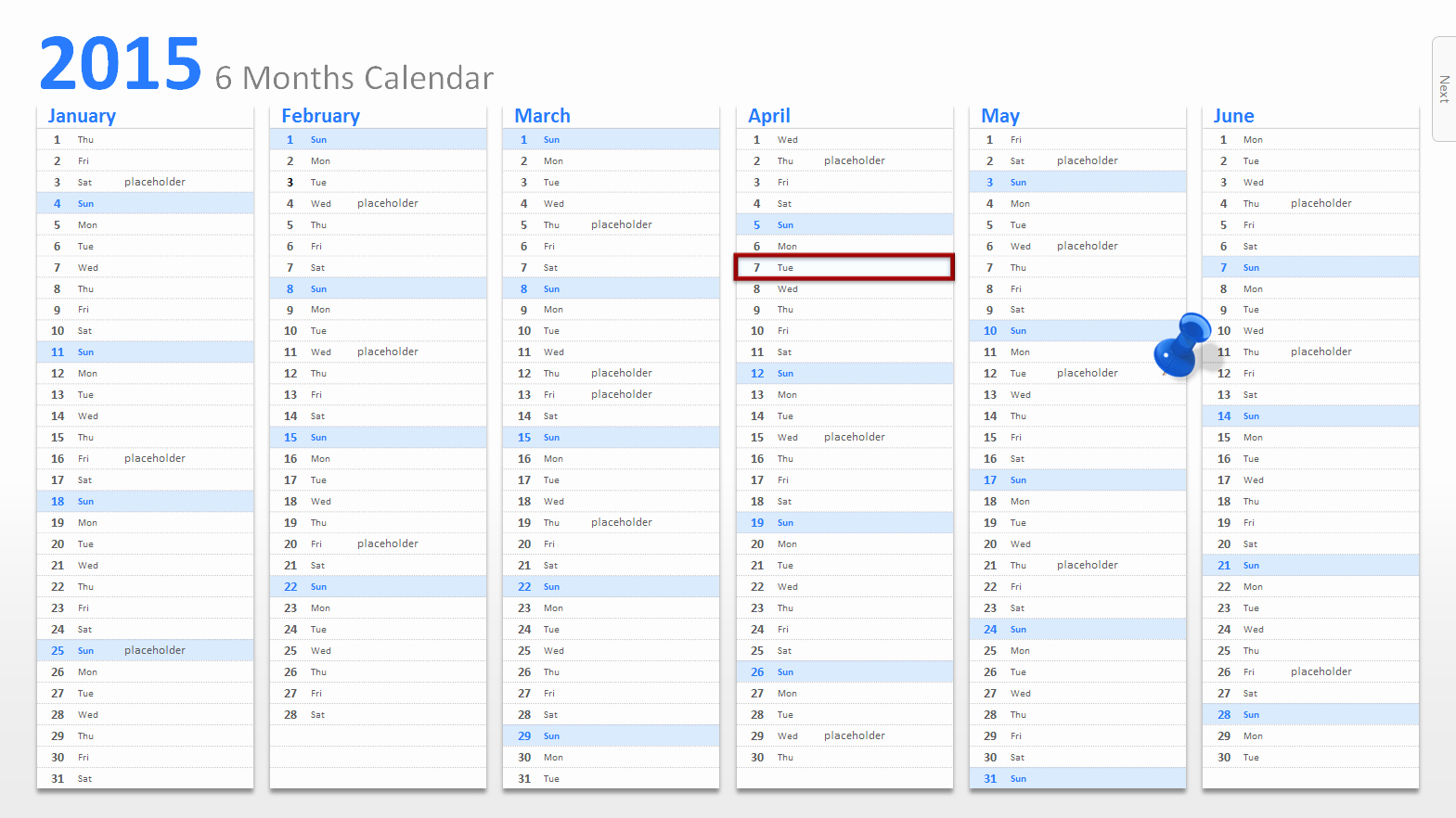 Calendar Template for Powerpoint Unique Powerpoint Calendar the Perfect Start for 2015