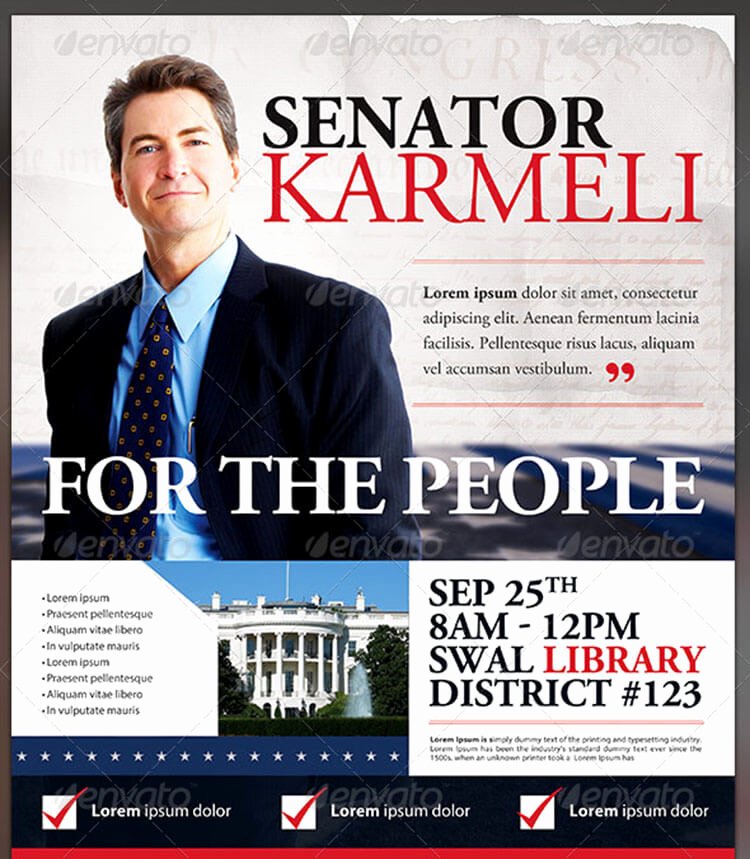 Campaign Poster Template Free Best Of Election Flyers Templates Free Yourweek 5971c5eca25e