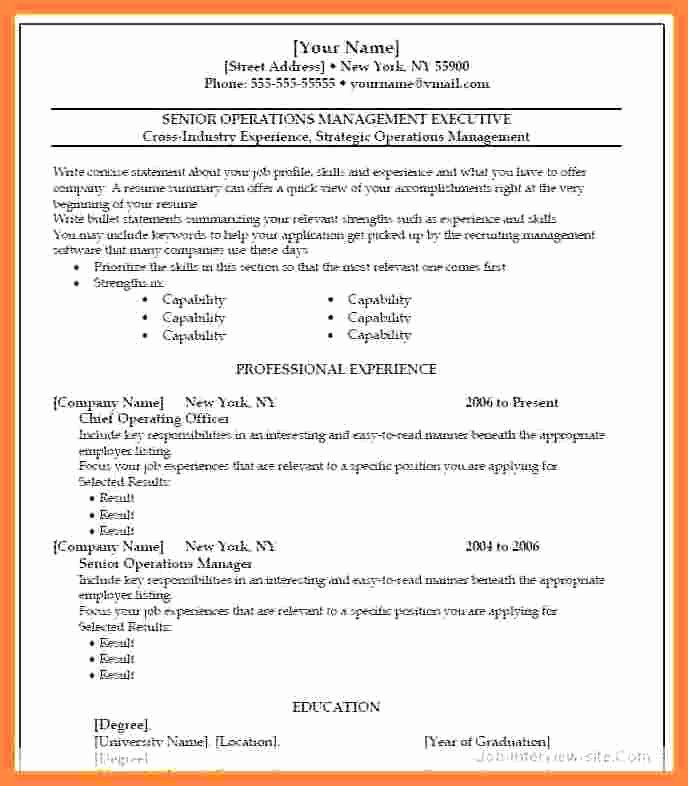 Capability Statement Template Word Luxury 5 Capability Statement Template Doc