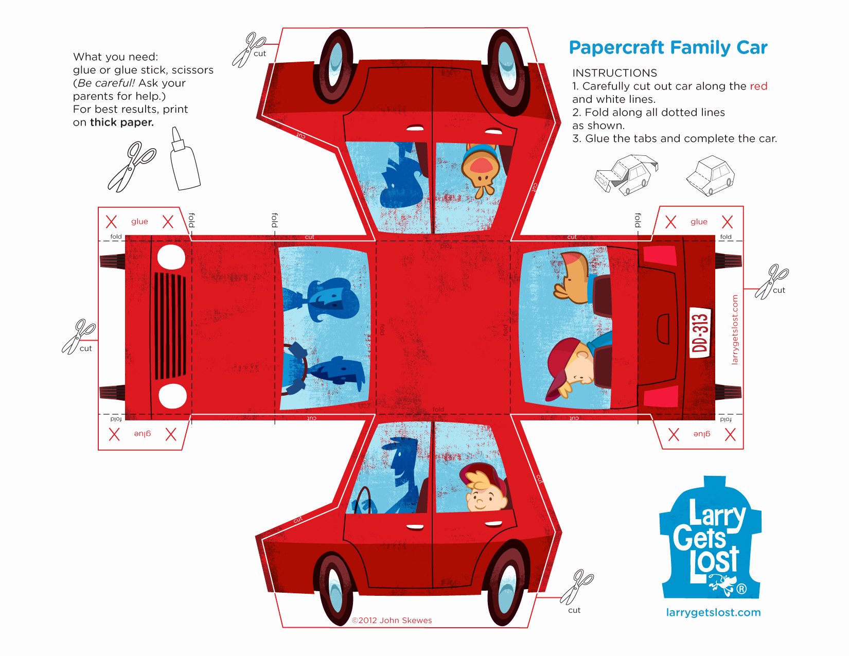 Car Cut Out Template Elegant Printable 3d Paper Crafts Templates Printable Pages