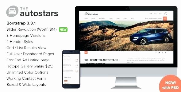 Car Dealer Website Template Awesome Car Dealer Template themes Templates 7 Sales Bootstrap