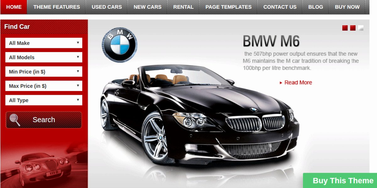 Car Dealer Website Template New 15 Car Dealer Website themes &amp; Templates