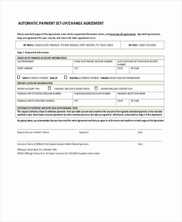 Car Payment Agreement Template Best Of How to Make A Car Loan Agreement form