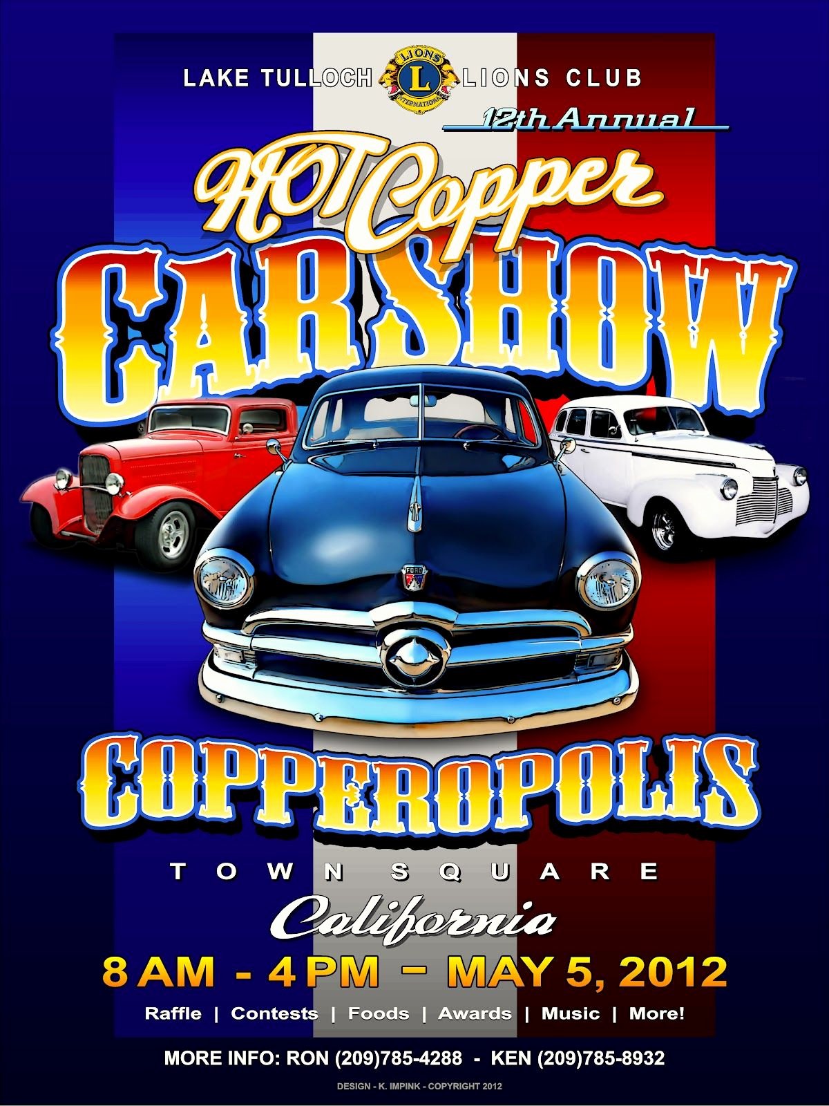 Car Show Flyer Template New Car Show Hot Copper Copperopolis California May 5