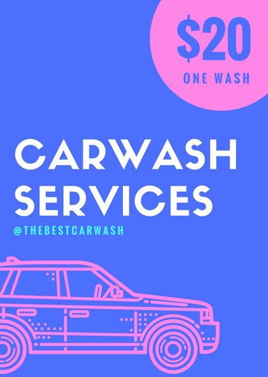 Car Wash Flyers Template Awesome Customize 77 Car Wash Flyer Templates Online Canva