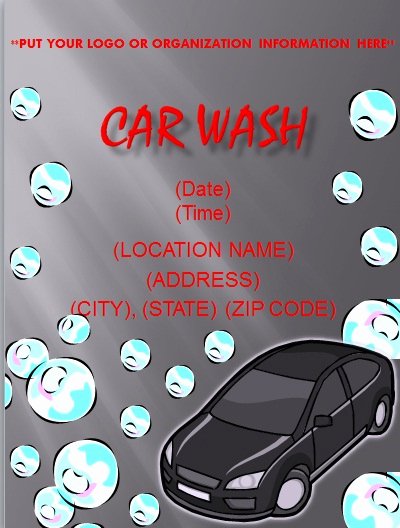 Car Wash Flyers Template Unique Flyer and Resume Templates