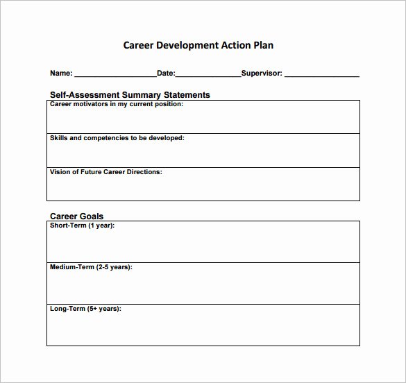 Career Action Plan Template Luxury 12 Career Action Plan Templates Doc Pdf Excel