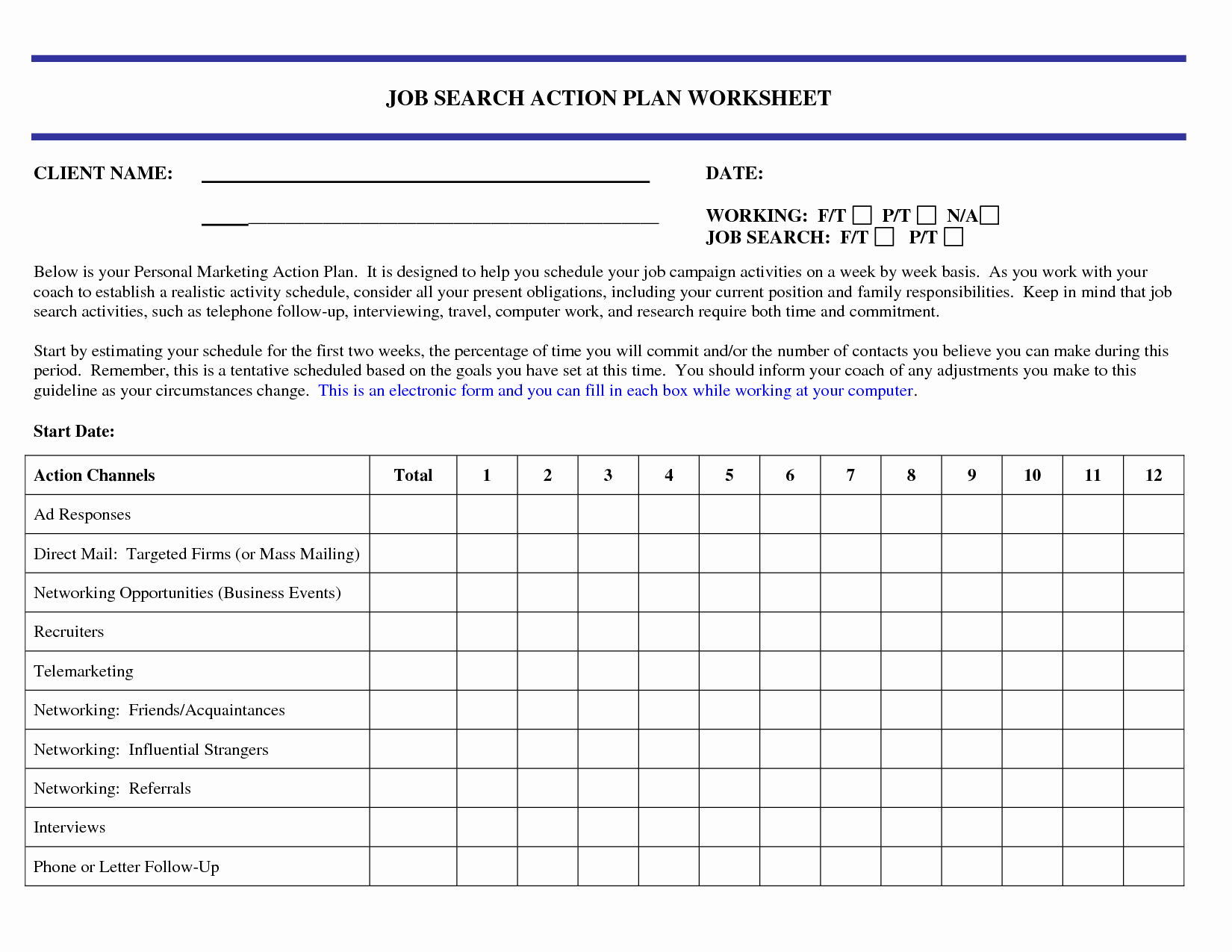 Career Action Plan Template Unique 14 Best Of Career Pathways Worksheets Science