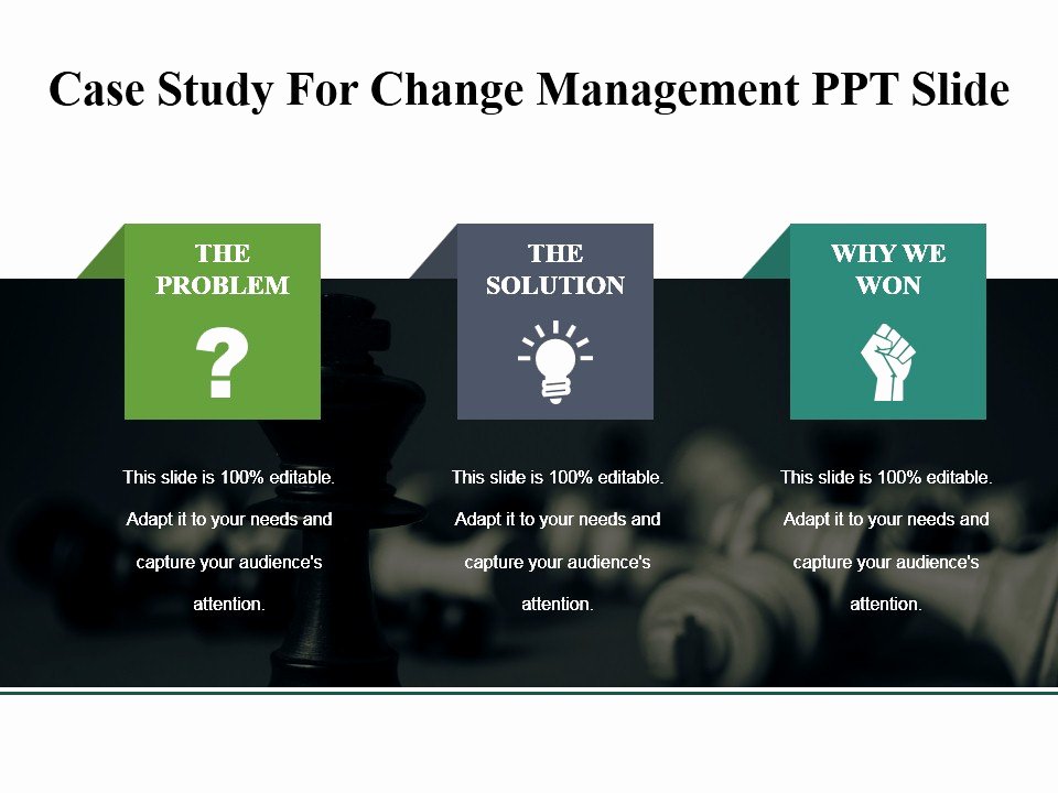 Case Study Template Ppt Lovely Case Study for Change Management Ppt Slide