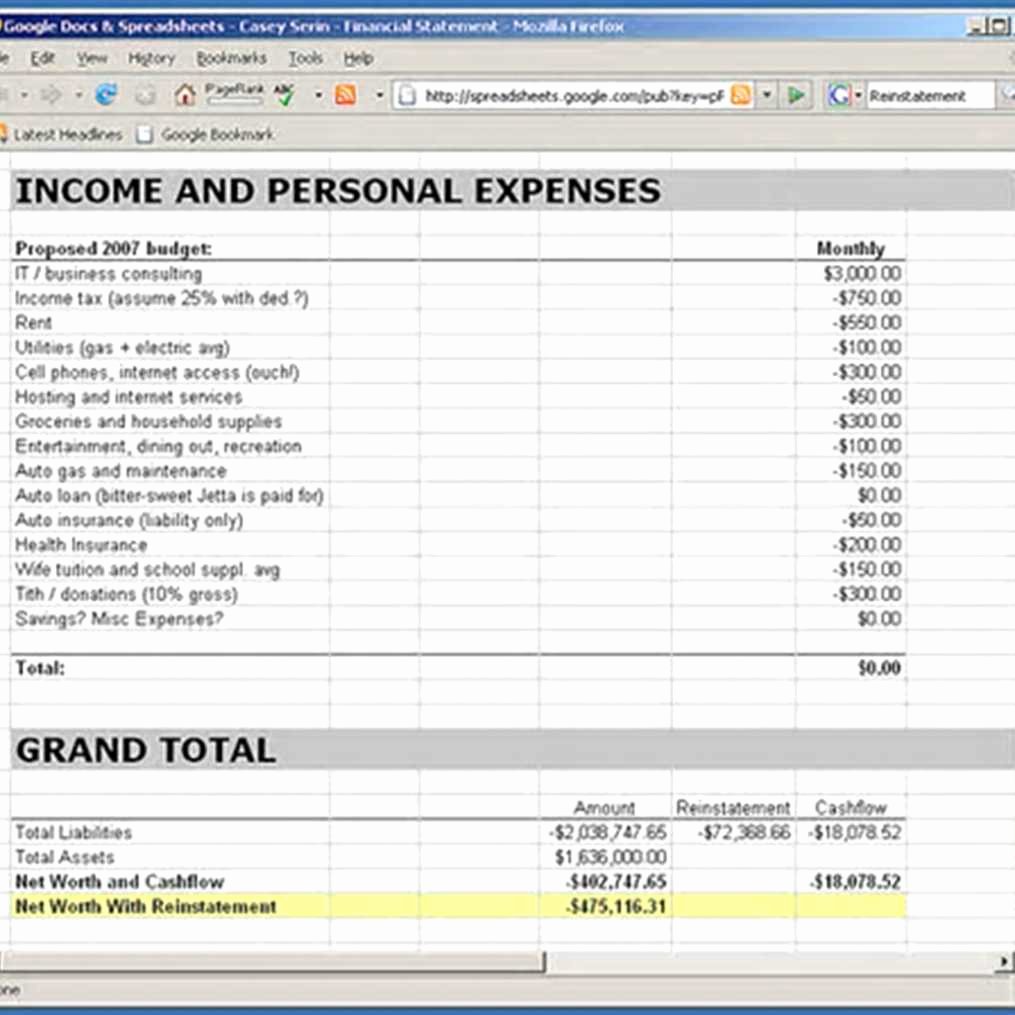 Cash Flow Template Excel Best Of Personal Cash Flow Spreadsheet