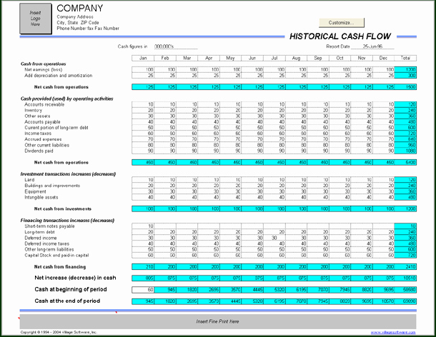 Cash Flow Template Excel Fresh Excel Cash Flow Template Microsoft Spreadsheet Template