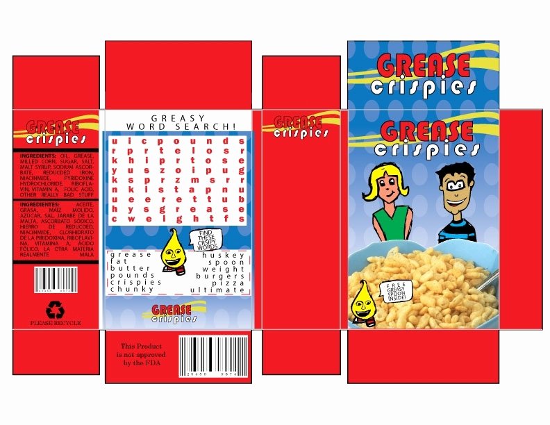 Cereal Box Design Template Unique Cereal Box Design Template Invitation Template
