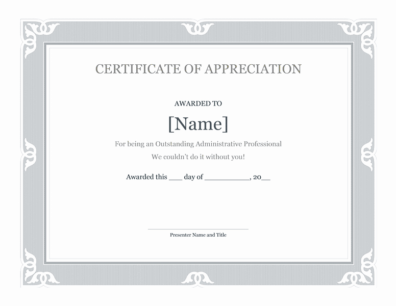 Certificate Of Acknowledgement Template Elegant Download Occupation Free Certificate Templates for Ms Fice