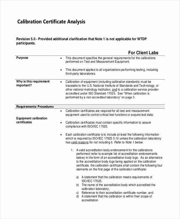 Certificate Of Analysis Template Best Of Certificate Of Analysis Template 7 Free Word Pdf