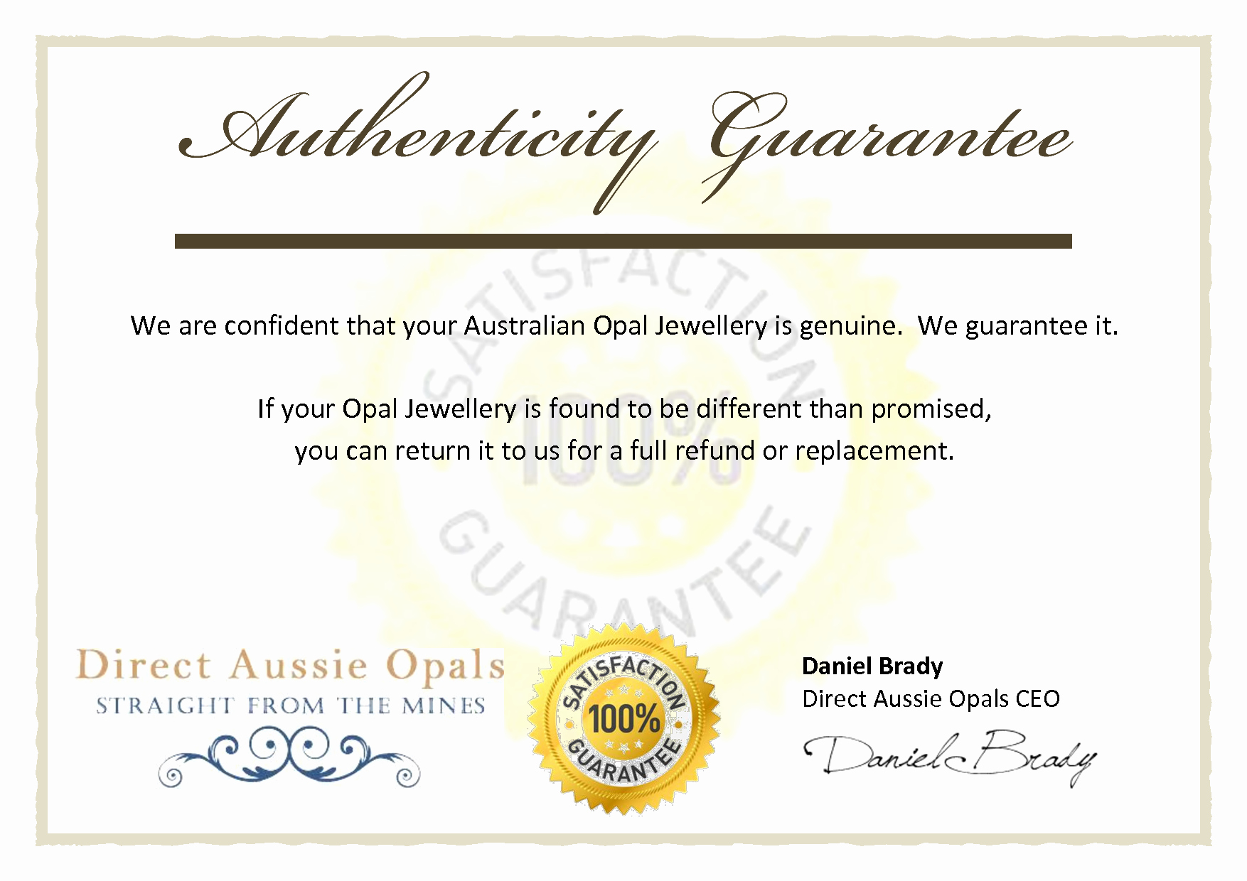Certificate Of Authenticity Template Elegant Certificate Authenticity Template