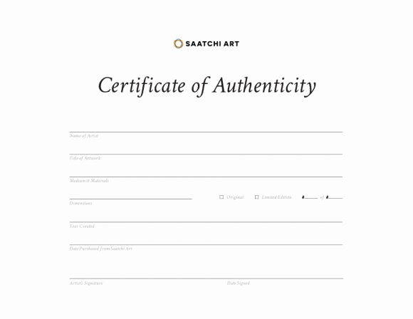 Certificate Of Authenticity Template Unique 37 Certificate Of Authenticity Templates Art Car