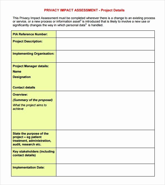 Change Impact Analysis Template Inspirational 44 Free Impact assessment Templates In Word Excel Pdf formats