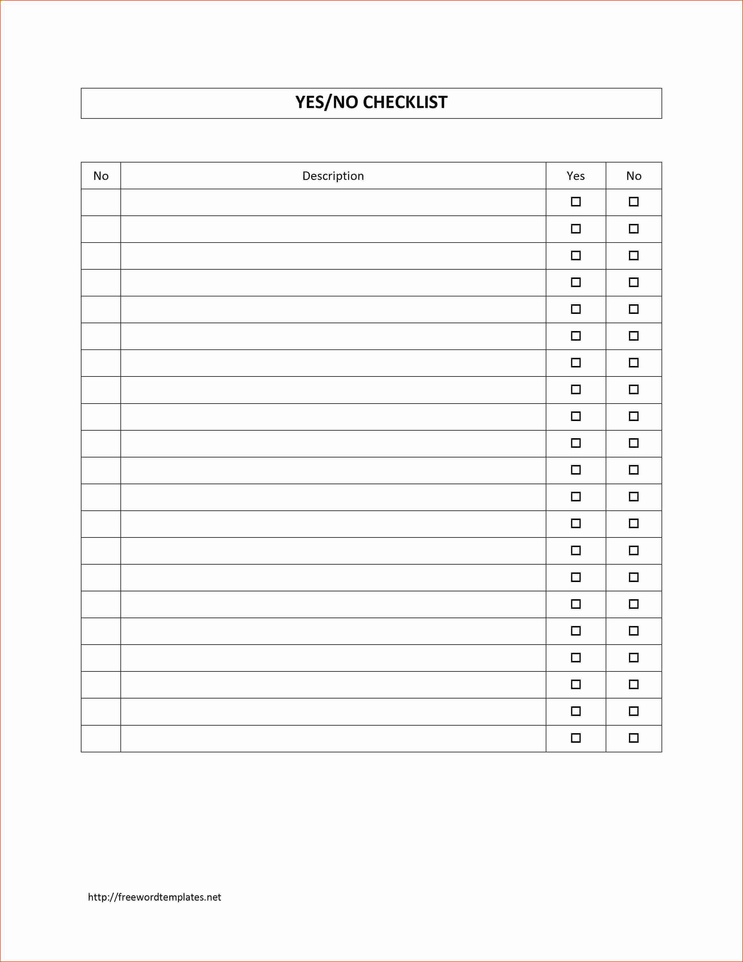 Check Template for Word Elegant 7 Microsoft Word Checklist Template Bookletemplate