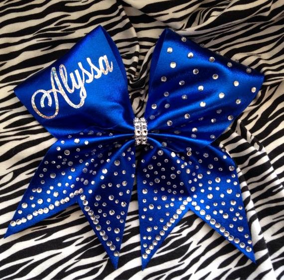 Cheer Bow Design Template Best Of Customized Rhinestone Cheer Bow