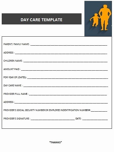 Child Care Invoice Template Lovely Child Care Invoice Template