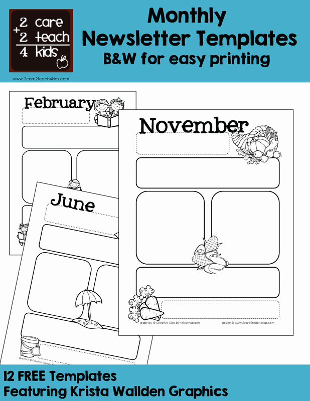 Child Care Newsletter Template Stcharleschill Template