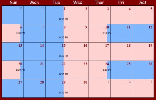 Child Custody Calendar Template Awesome Sample Child Custody Schedule for A D Parenting Plan