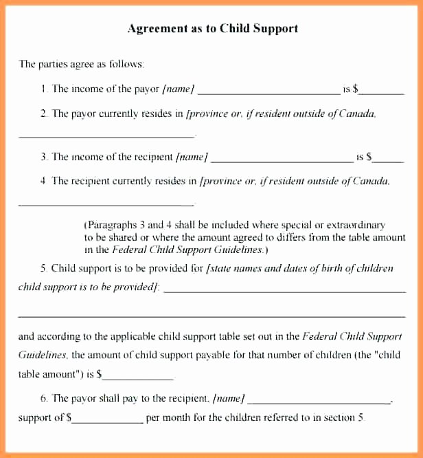 Child Support Letter Template Lovely Custody Arrangement Template – Virtualisfo