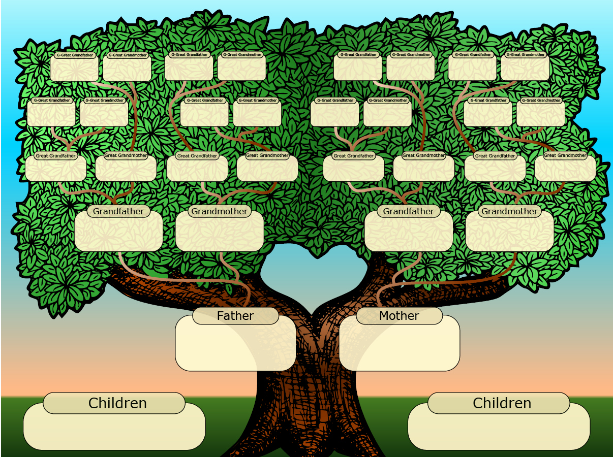 Children Family Tree Template Luxury Free Family Tree Templates