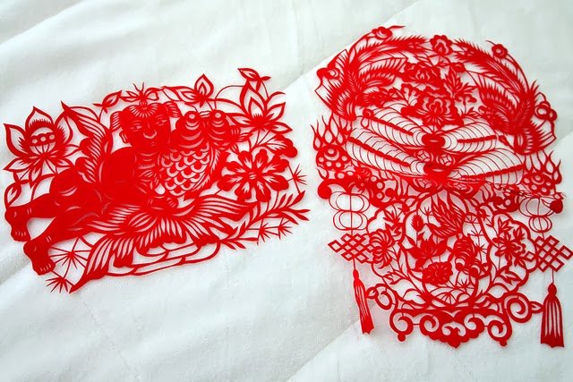 chinese paper cutting with tutorial