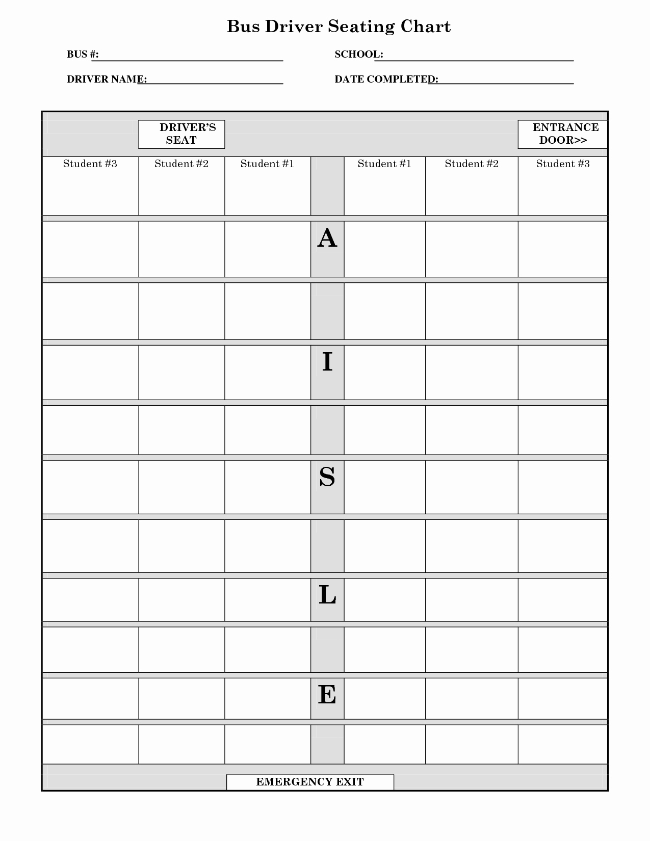 Choir Seating Chart Template Awesome Printable Seating Charts Portablegasgrillweber