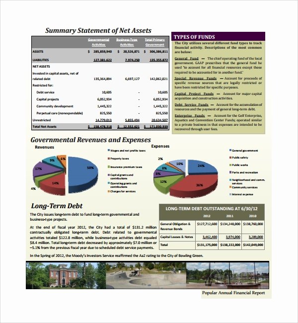 Church Annual Report Template Luxury 10 Annual Financial Report Templates
