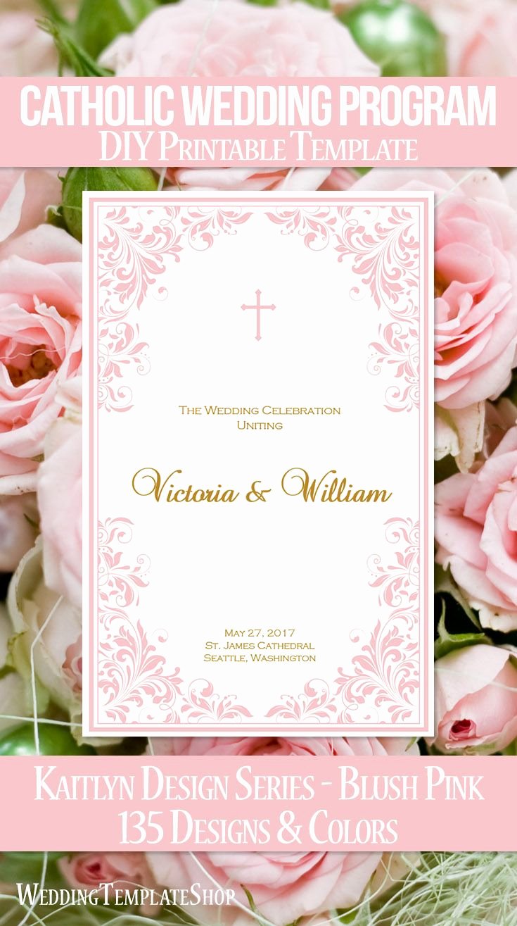 Church Service Program Template Elegant Best 20 Catholic Wedding Programs Ideas On Pinterest
