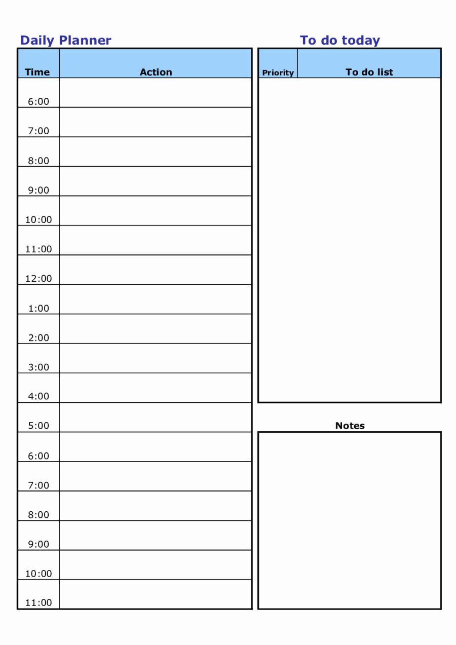 Classroom Daily Schedule Template Awesome Daily Schedule Template Schedule Template Trakore