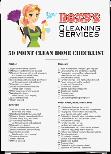 Cleaning Service Checklist Template Luxury Residential Cleaning Services Checklist